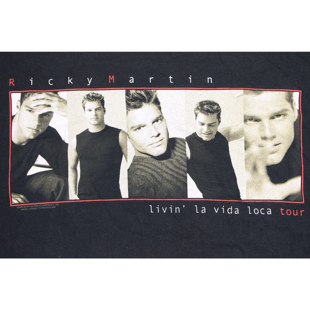 Vintage Ricky Martin 90s Tour LGBTQ Tee
